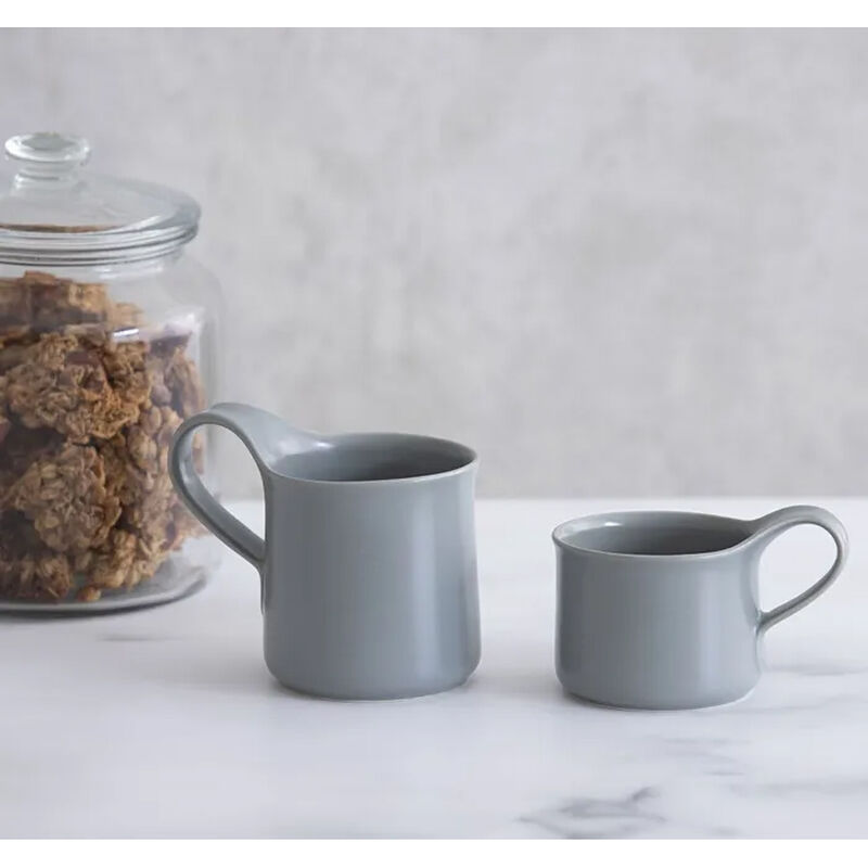 Zero Cafe Mug Large 300ml Silky Grey Blue image number 1